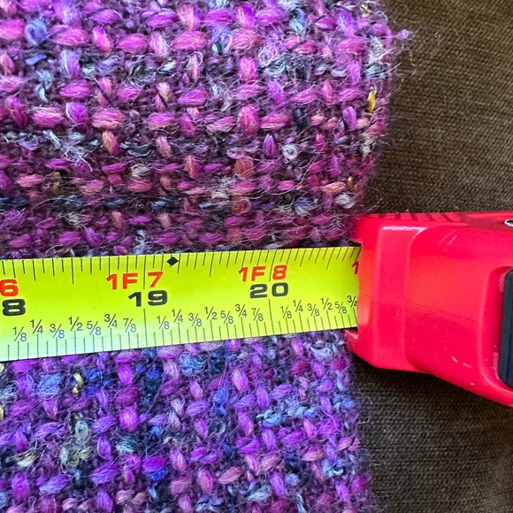 Talbots Midi multi Color knit Pinks & Purples Skirt Wool & Other Fabrics… - Picture 10 of 11